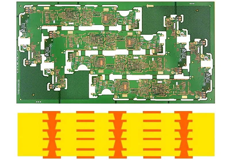 Rocket PCB free sample dual layer pcb any bulk production